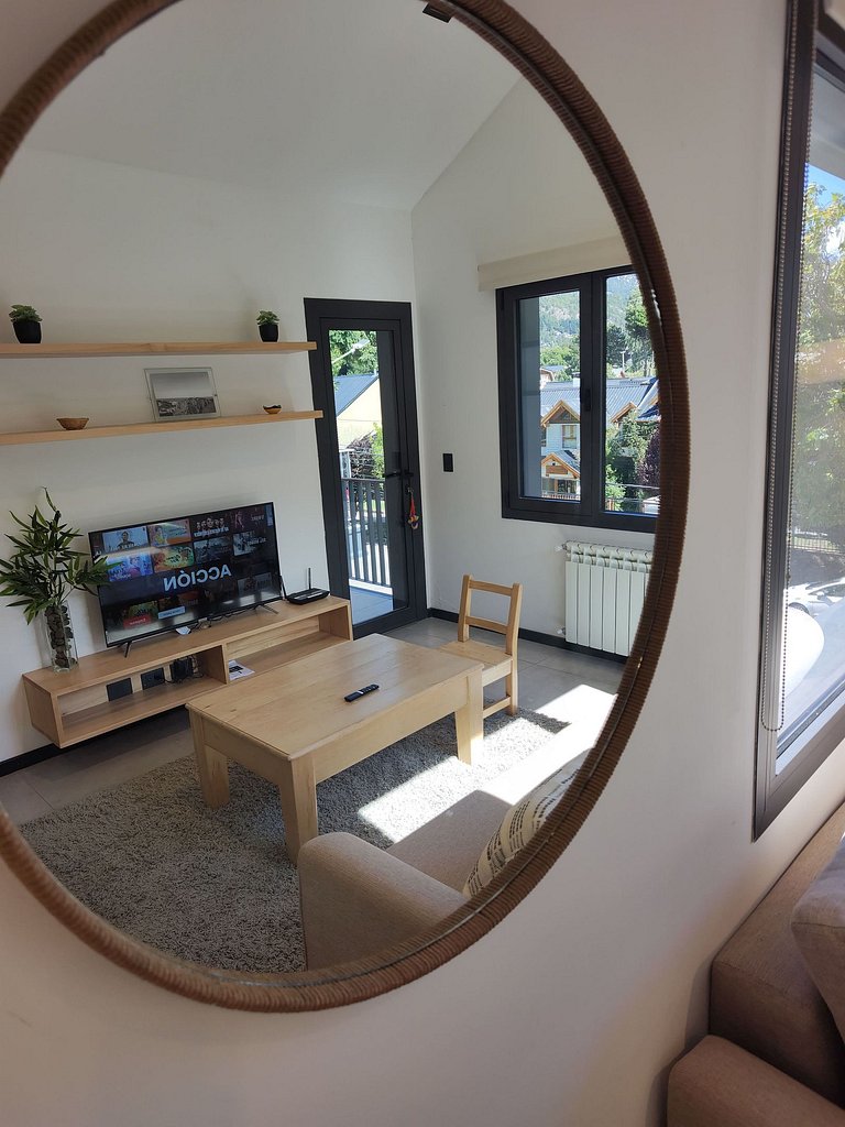 Alquiler moderno departamento centro san martin de los andes