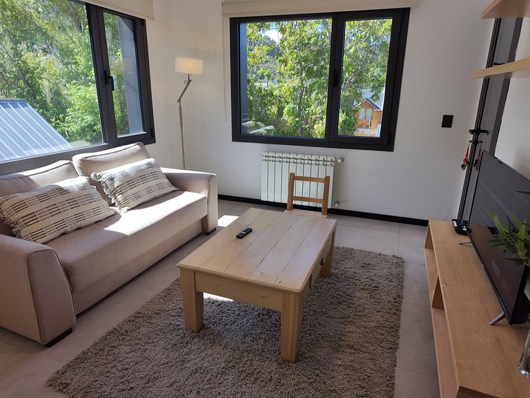 Alquiler moderno departamento centro san martin de los andes