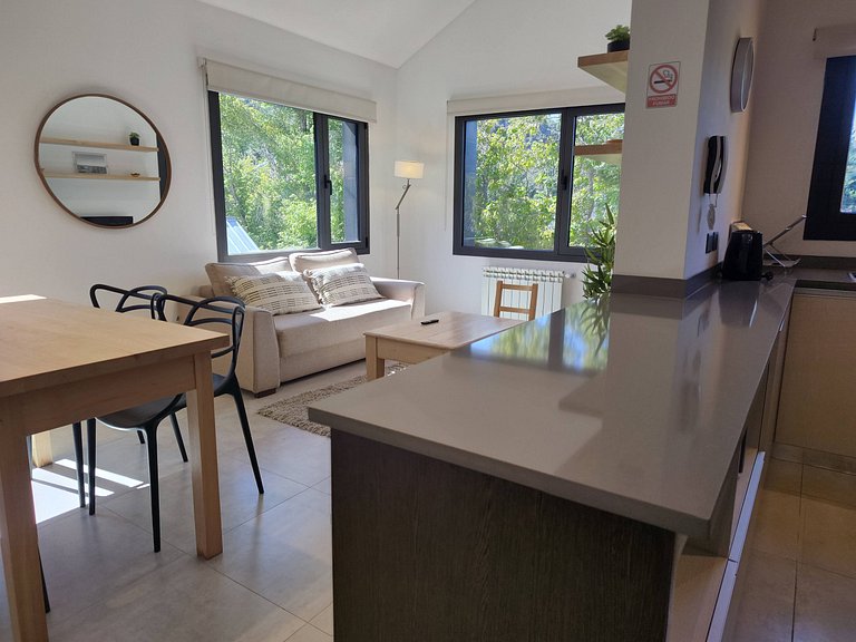 Alquiler moderno departamento centro san martin de los andes