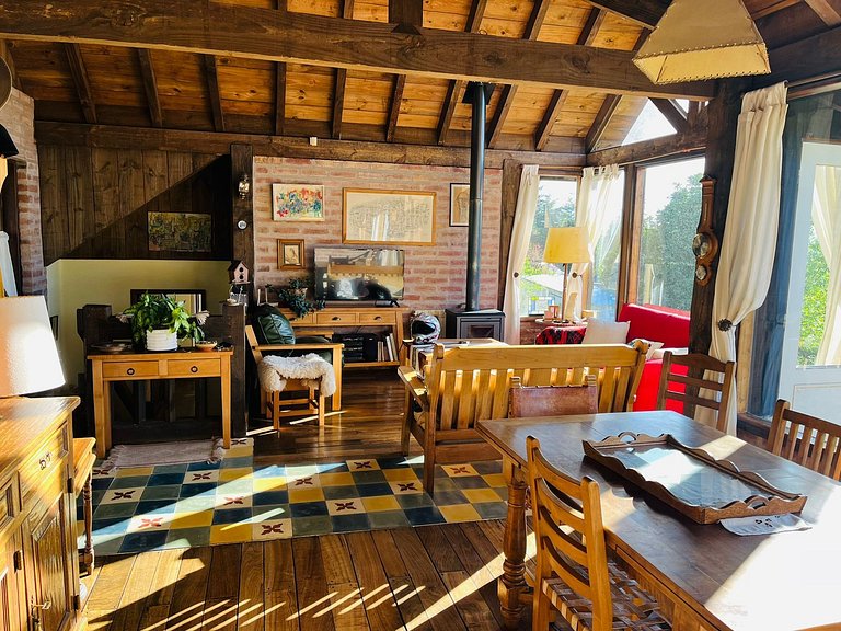 Casa para 6 con muy lindas vistas a Chapelco