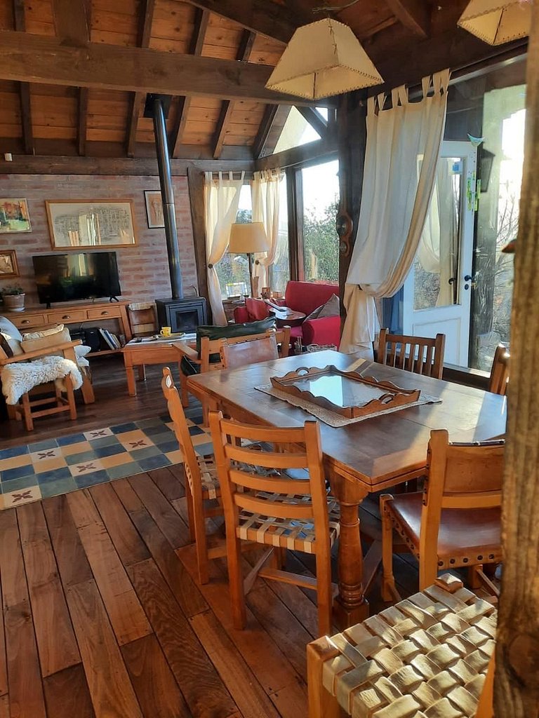 Casa para 6 con muy lindas vistas a Chapelco