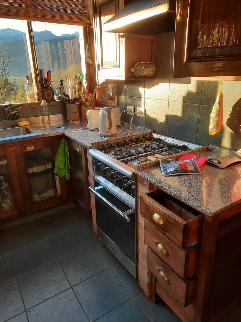 Casa para 6 con muy lindas vistas a Chapelco