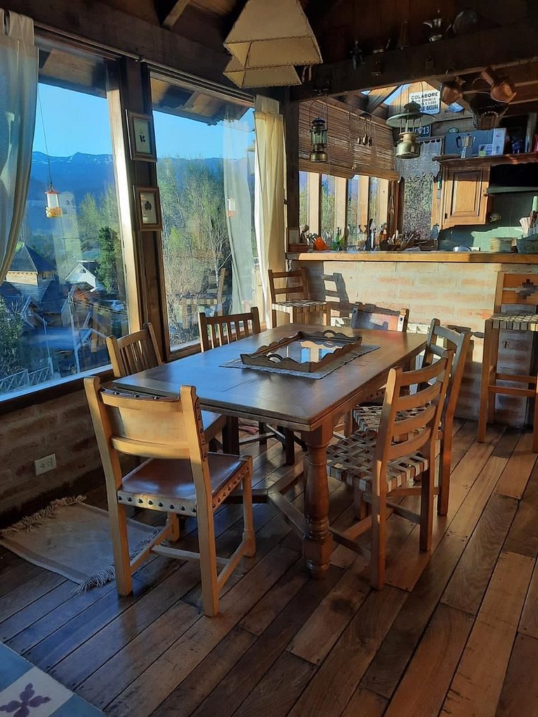 Casa para 6 con muy lindas vistas a Chapelco