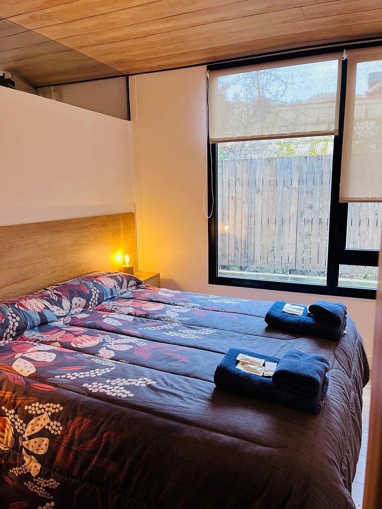 Comodo dos ambientes en el centro