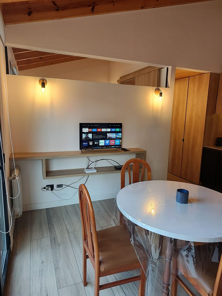 Espectacular dos ambientes en el centro