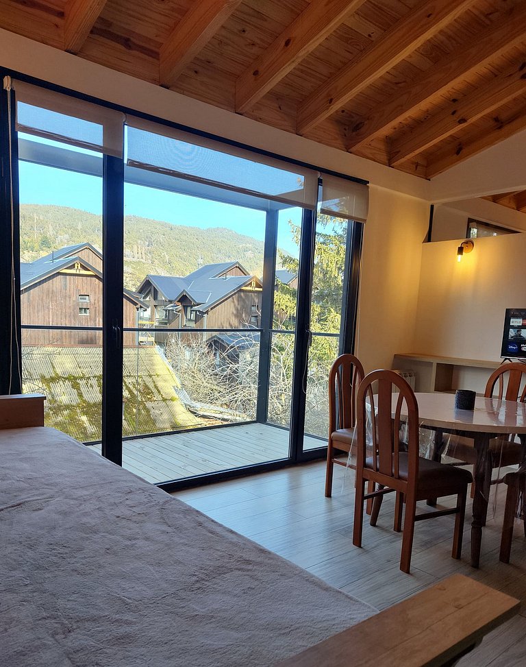 Espectacular dos ambientes en el centro
