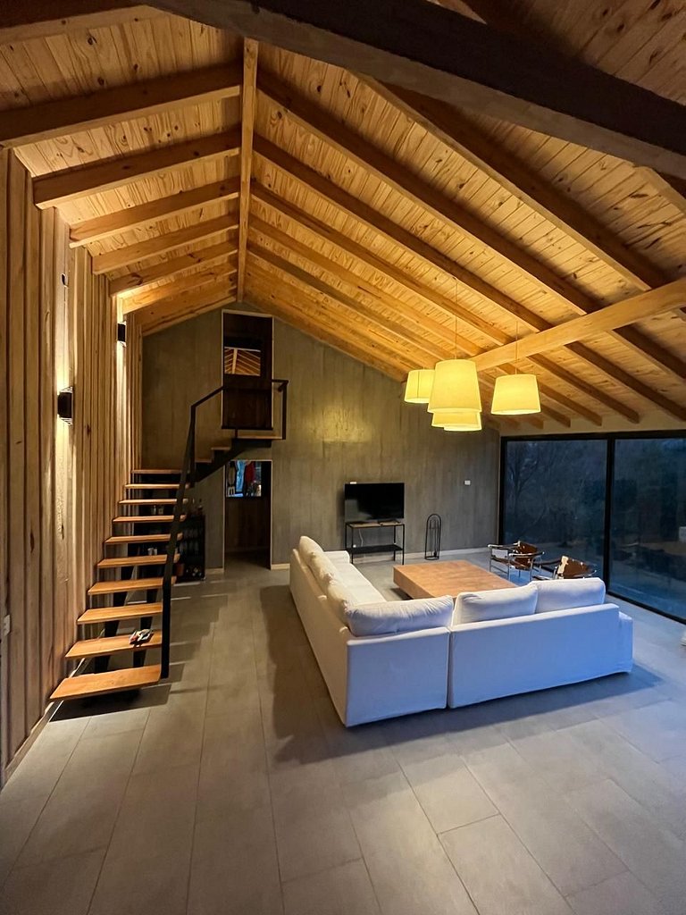 Amplia casa para 8 con vista a las montañas