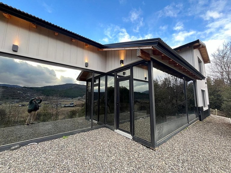 Amplia casa para 8 con vista a las montañas