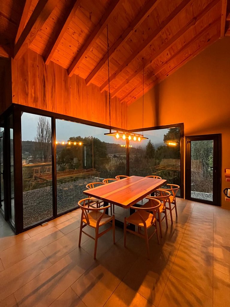 Amplia casa para 8 con vista a las montañas