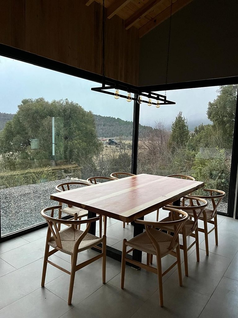 Amplia casa para 8 con vista a las montañas