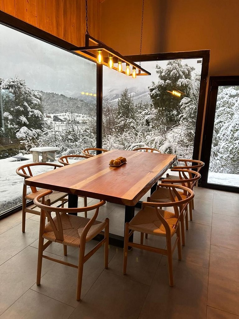 Amplia casa para 8 con vista a las montañas