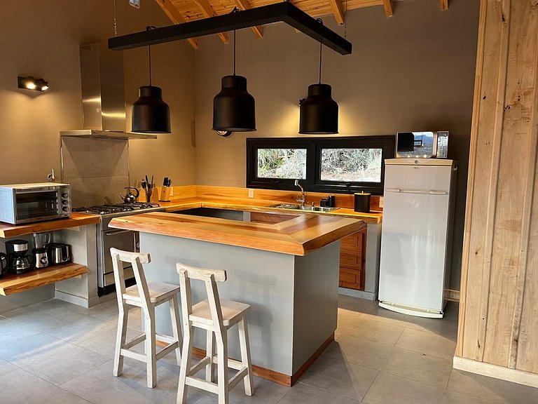 Amplia casa para 8 con vista a las montañas