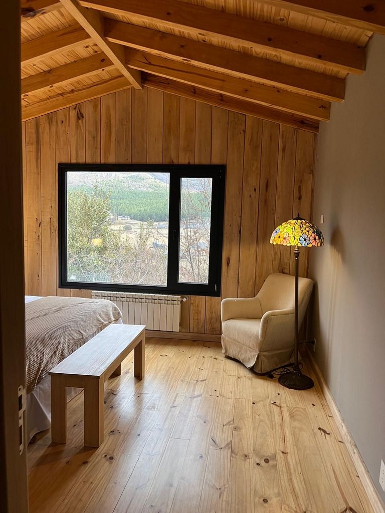 Amplia casa para 8 con vista a las montañas