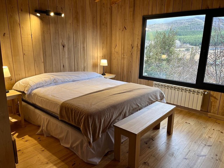 Amplia casa para 8 con vista a las montañas