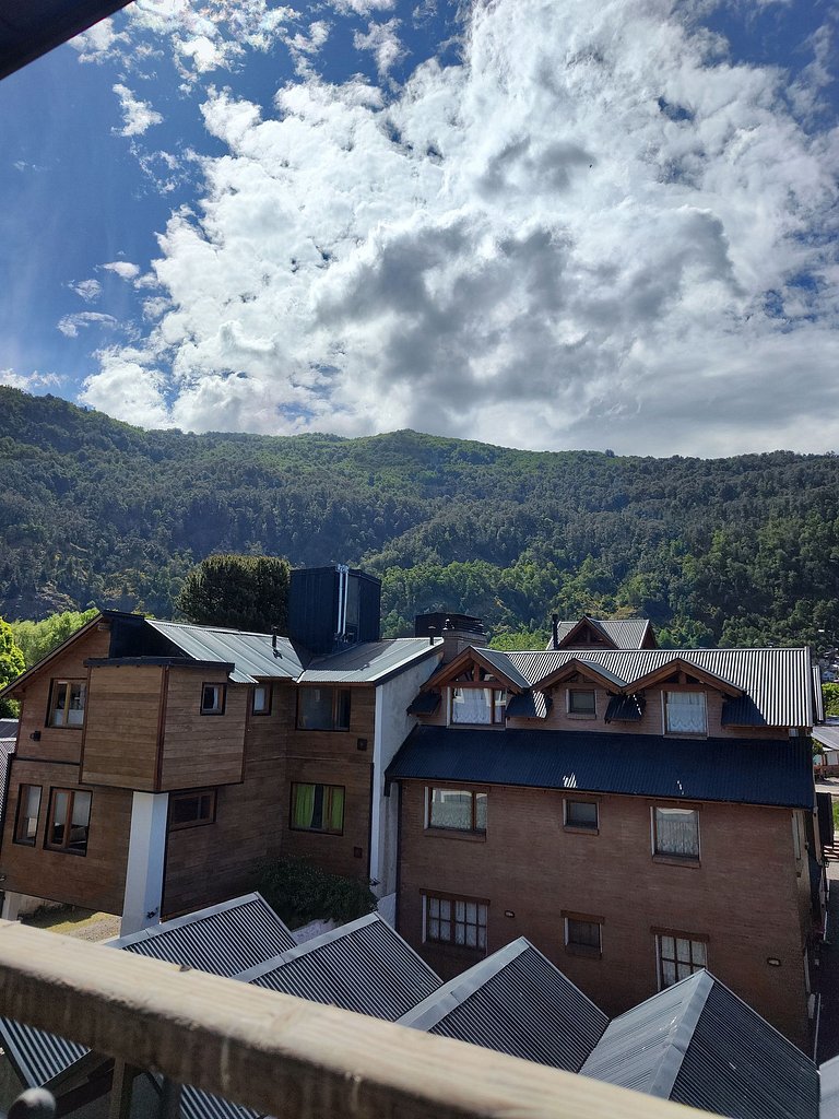 Depto Moderno con vista a C. Curruhuinca + parking