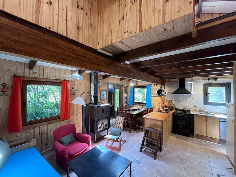 Cabaña a 3 cuadras del Lago Lolog