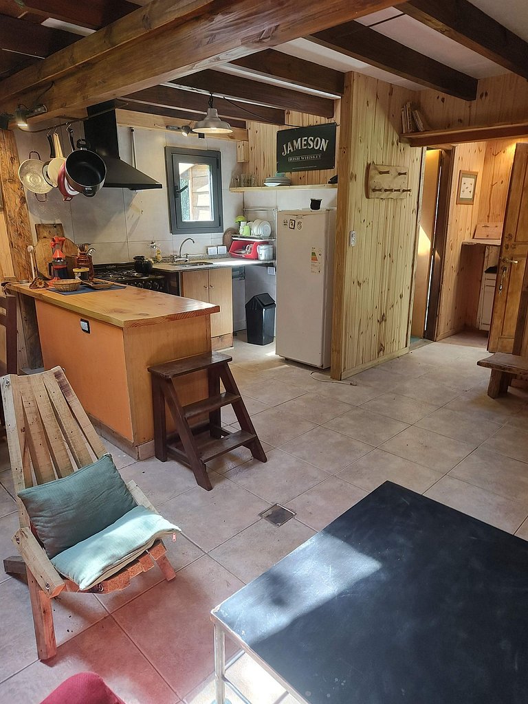 Cabaña a 3 cuadras del Lago Lolog