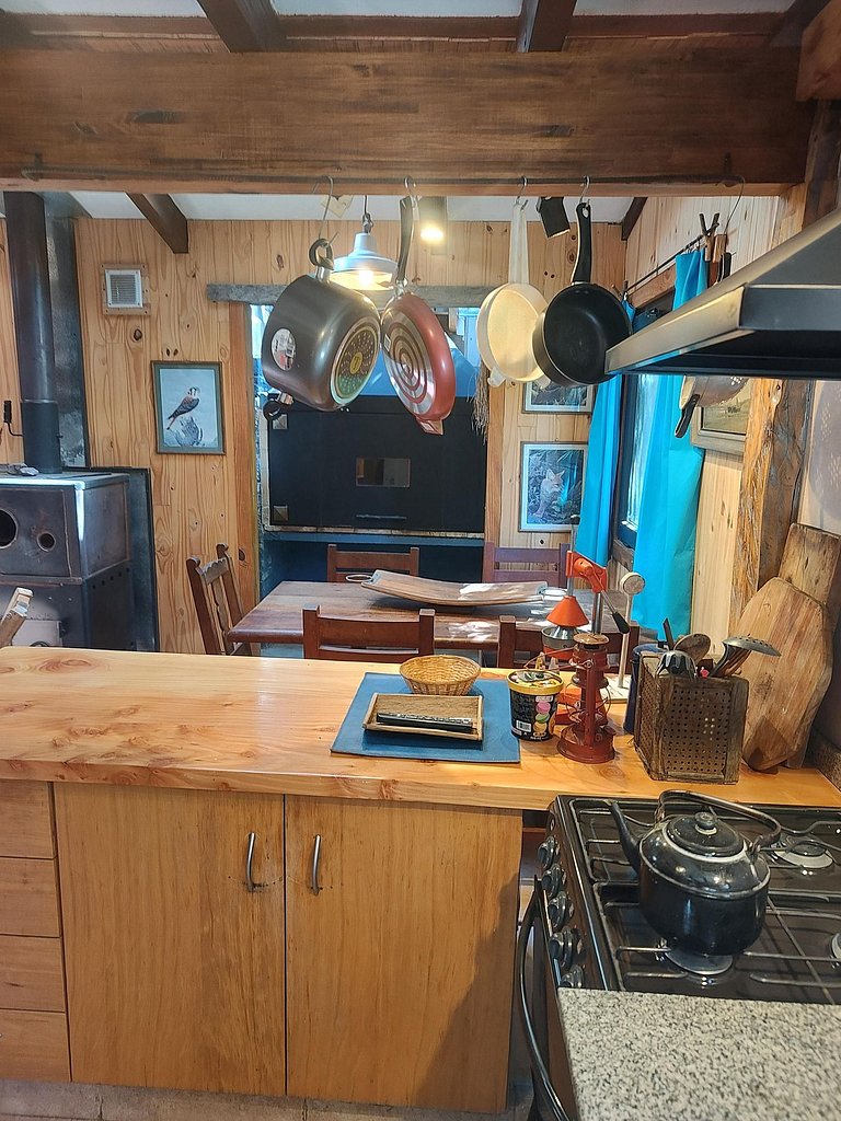 Cabaña a 3 cuadras del Lago Lolog