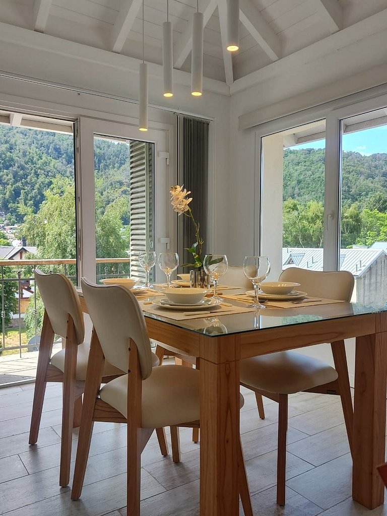 Depto Moderno con vista a C. Curruhuinca + parking