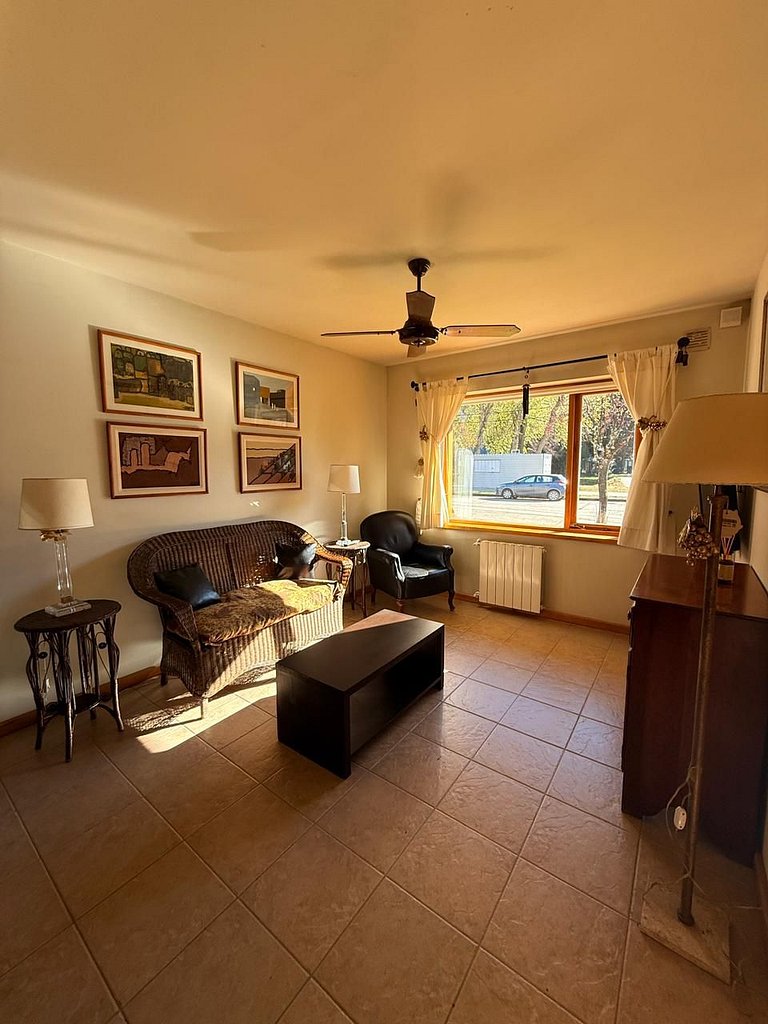 Departamento con pileta climatizada para 2