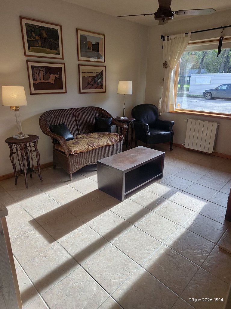 Departamento con pileta climatizada para 2