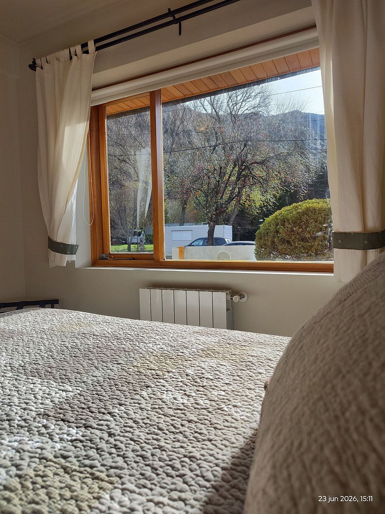 Departamento con pileta climatizada para 2