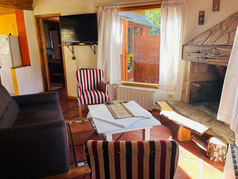 Encantadora cabaña en barrio residencial